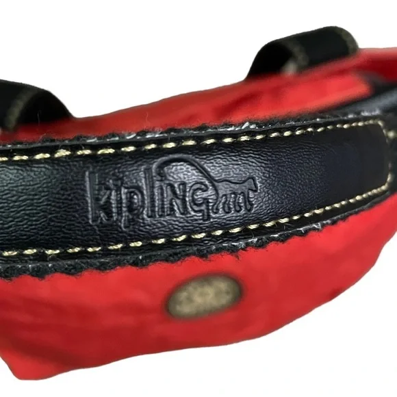 Kipling Sugar Small Red Handbag - Picture 4 of 11